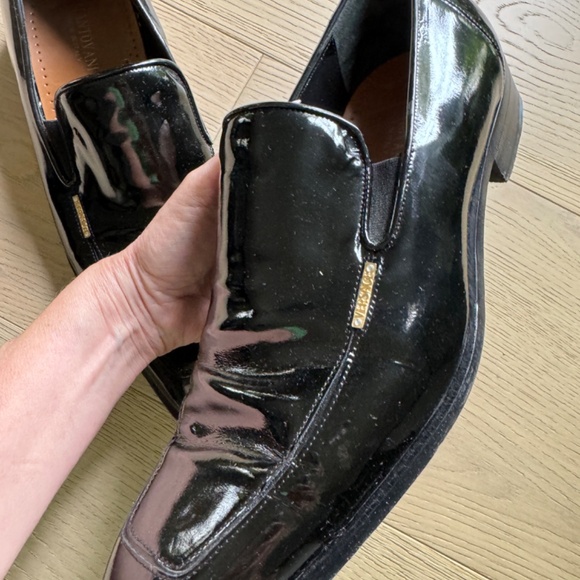 Versace black patent dress shoe, 11.5 main image 4